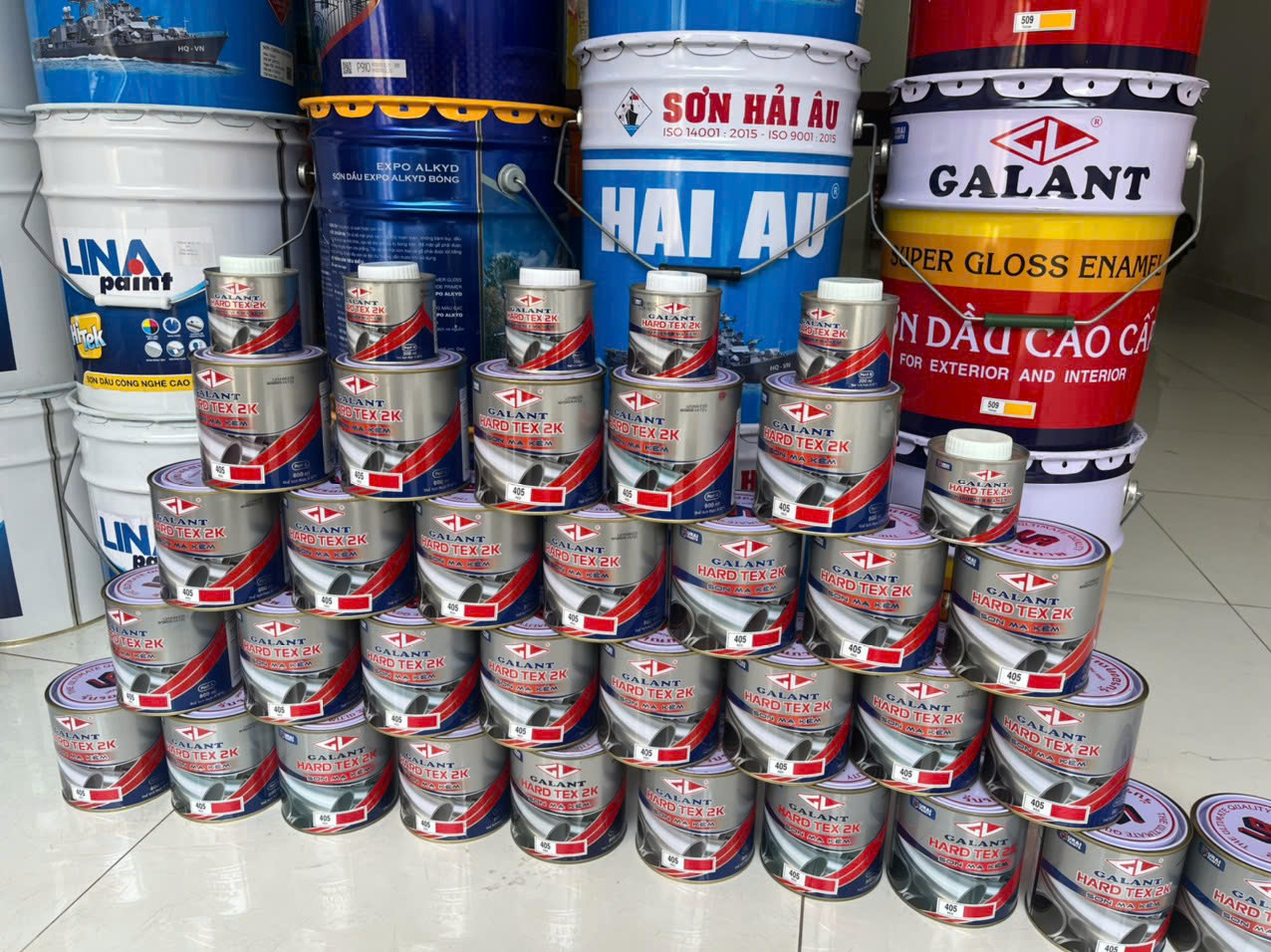 Giá Sơn Sắt Mạ Kẽm Galant Tại Đại Lý Chính Thức