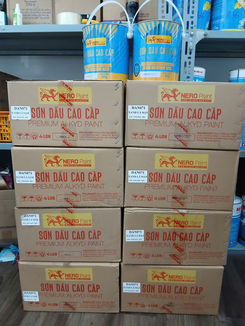 Tổng kho sơn NERO chống kiềm