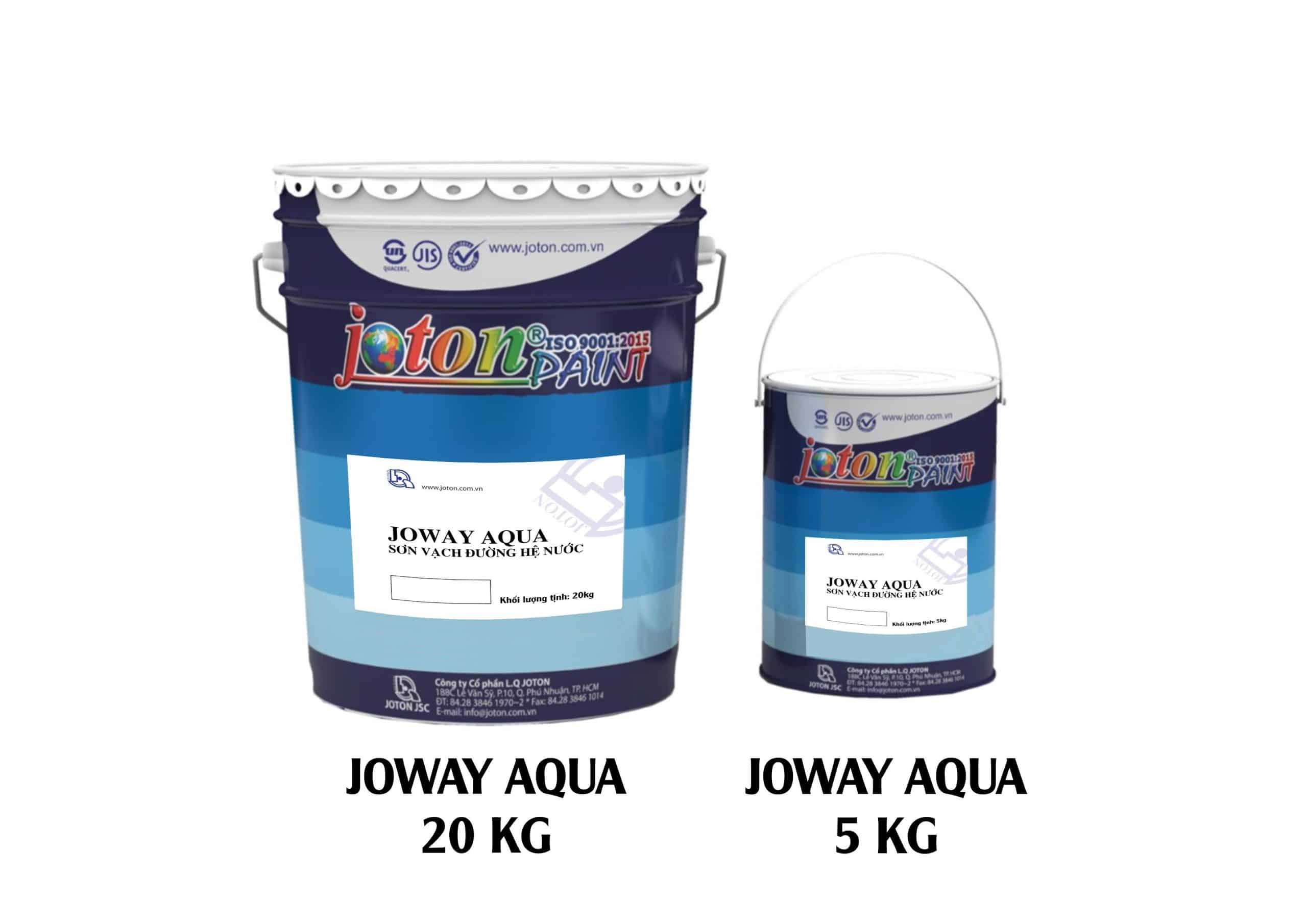 Sơn kẻ vạch hệ nước Joway Aqua 5kg – Giao hàng nhanh