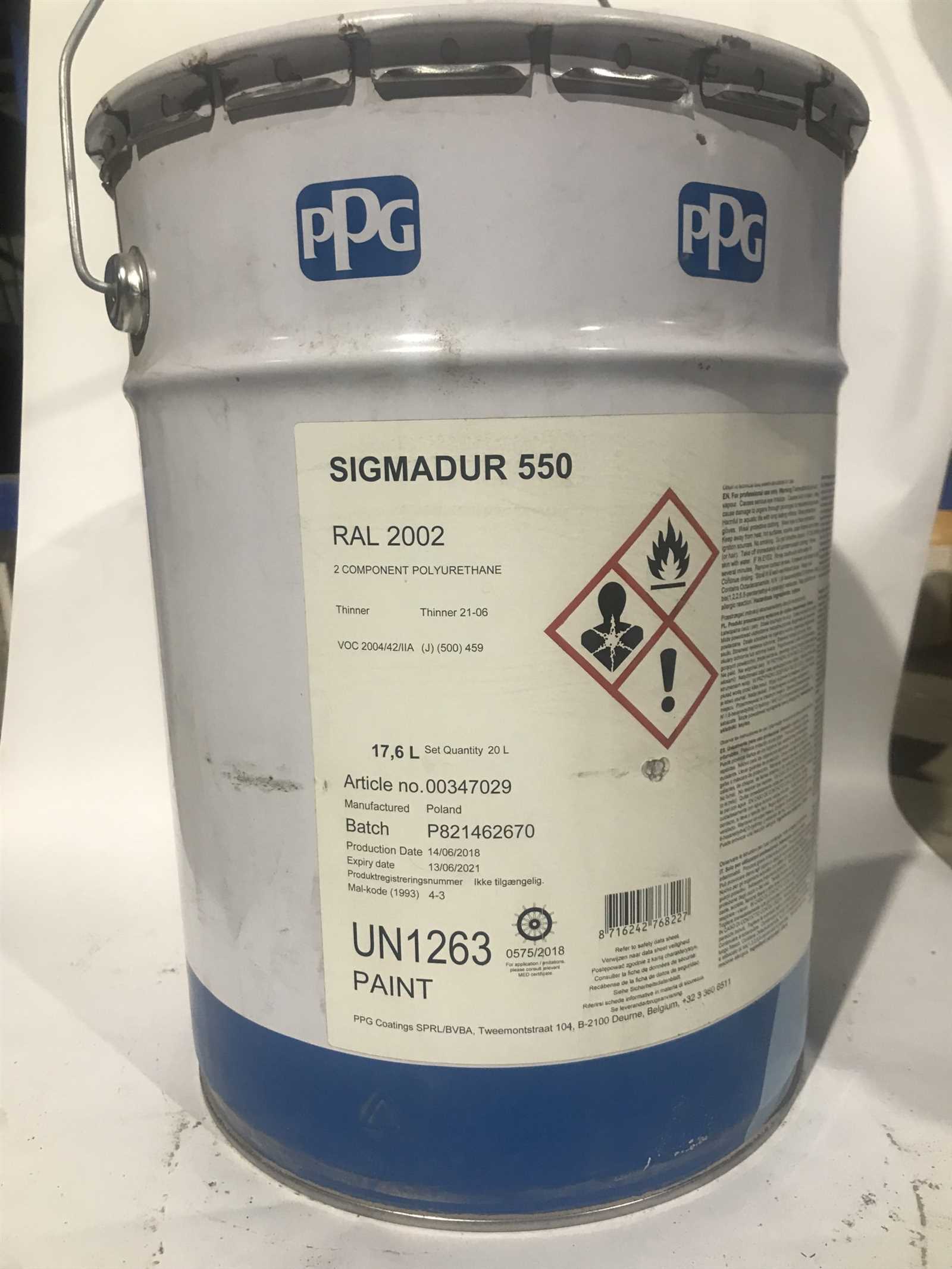 Sơn Sigmadur 550 Green 4199 – Chống ăn mòn hiệu quả
