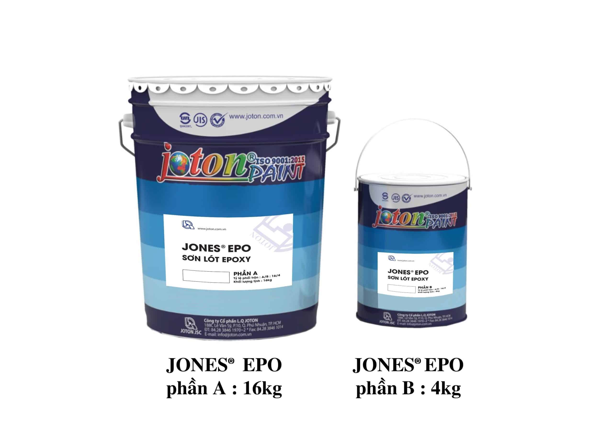 Sơn epoxy Jones EPO 517 nâu đỏ chất lượng