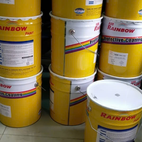 Sơn chịu nhiệt Rainbow 200 độ dùng cho vật liệu gì