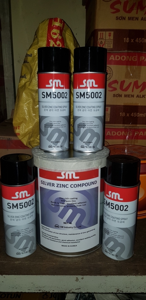 Tổng kho Sơn mạ kẽm lạnh SM Hàn Quốc toàn quốc