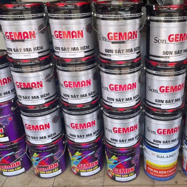 Top sơn sắt thép German chất lượng, giá tốt