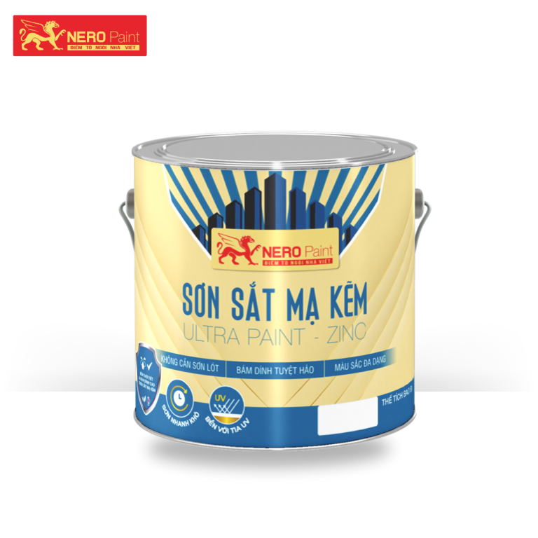 Sơn NERO mạ kẽm chính hãng giá rẻ