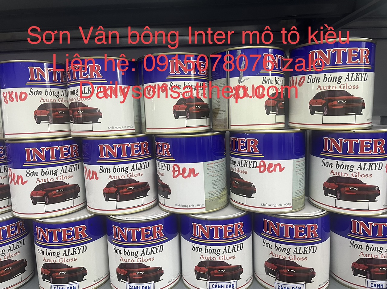 Bảng màu sơn vân bông Inter, Sơn vân bông Mô Tô Kiều