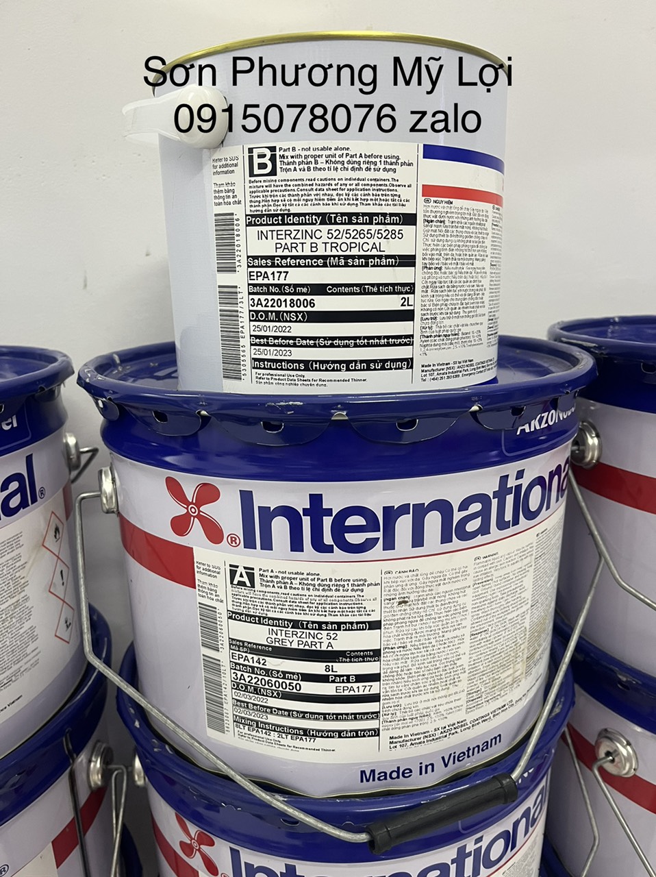Công Ty Cung Cấp Sơn Lót Interzinc 52 Chính Hãng, Bảo Vệ Công Trình Tốt Nhất