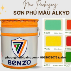 Sơn lót epoxy Benzo giàu kẽm 5L