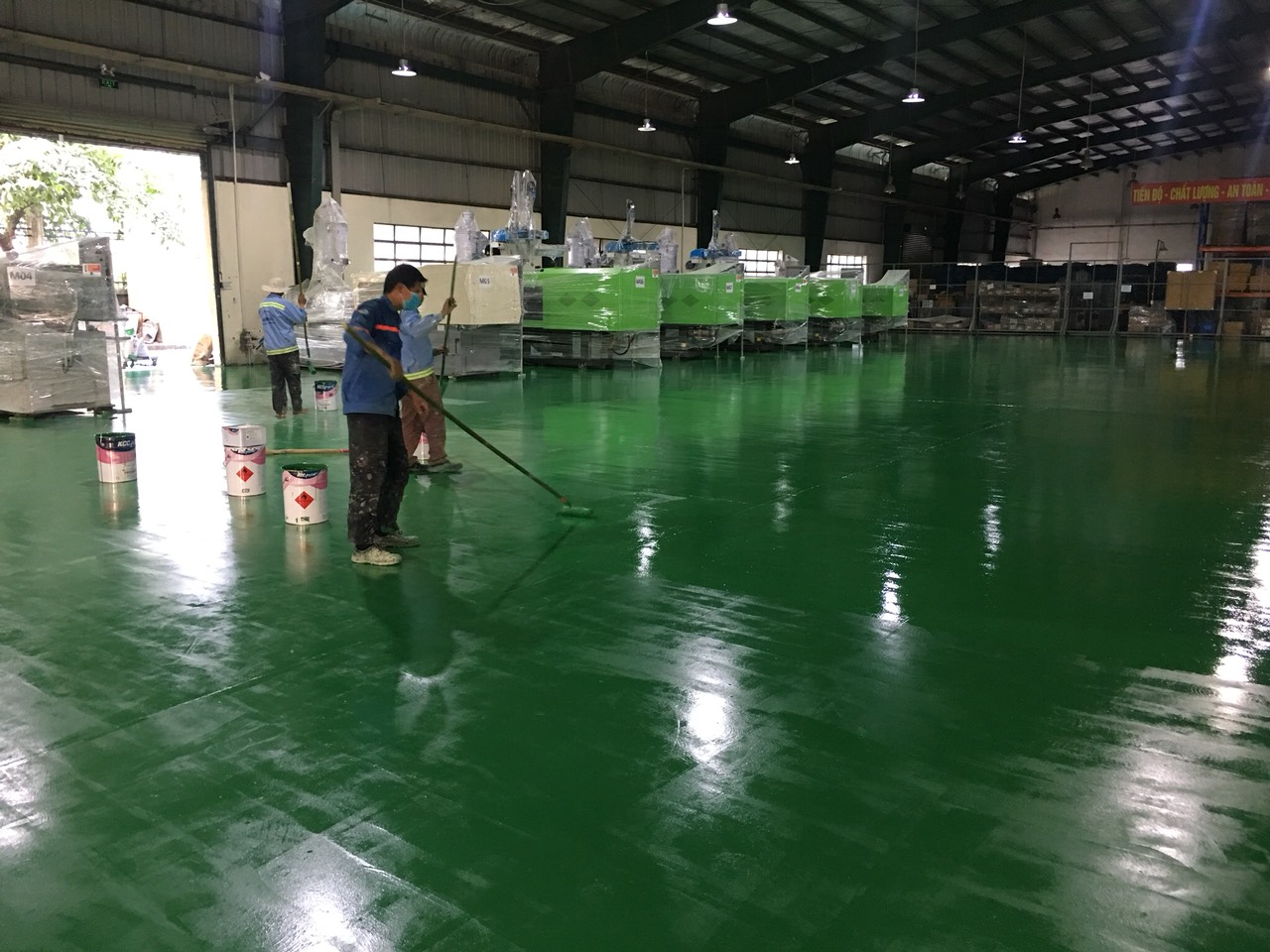 Công ty thi công sơn Epoxy uy tín tại HCM