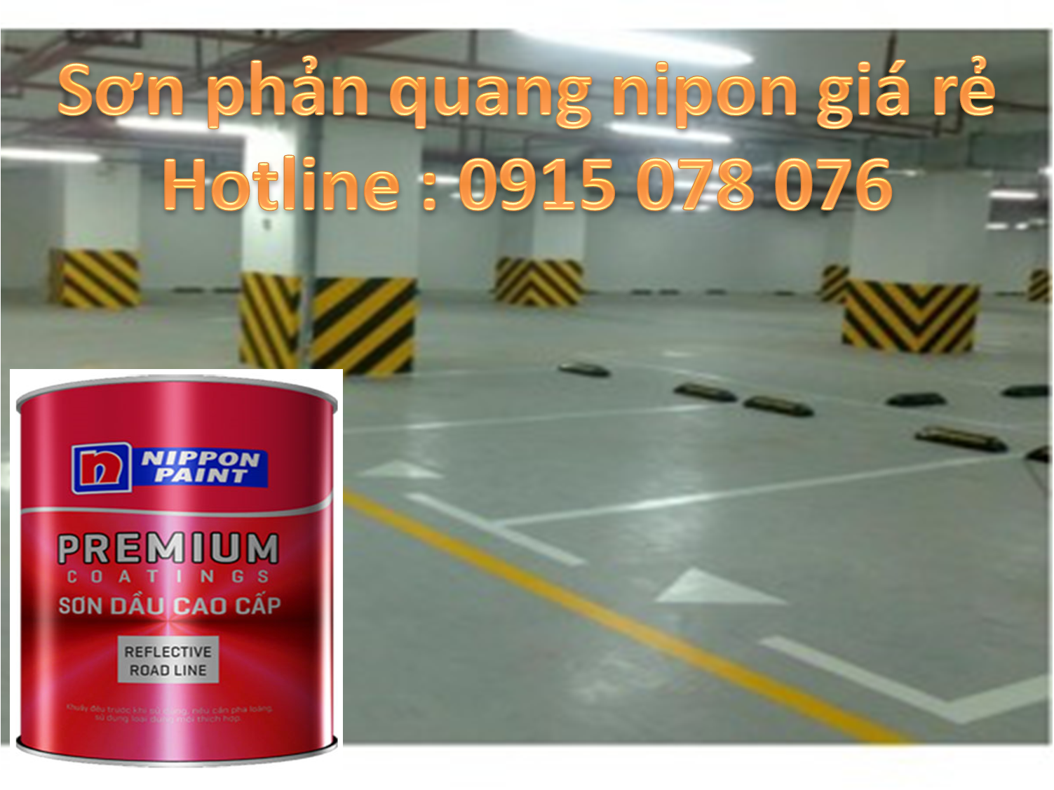 Cửa hàng bán sơn phản quang Nippon giá rẻ