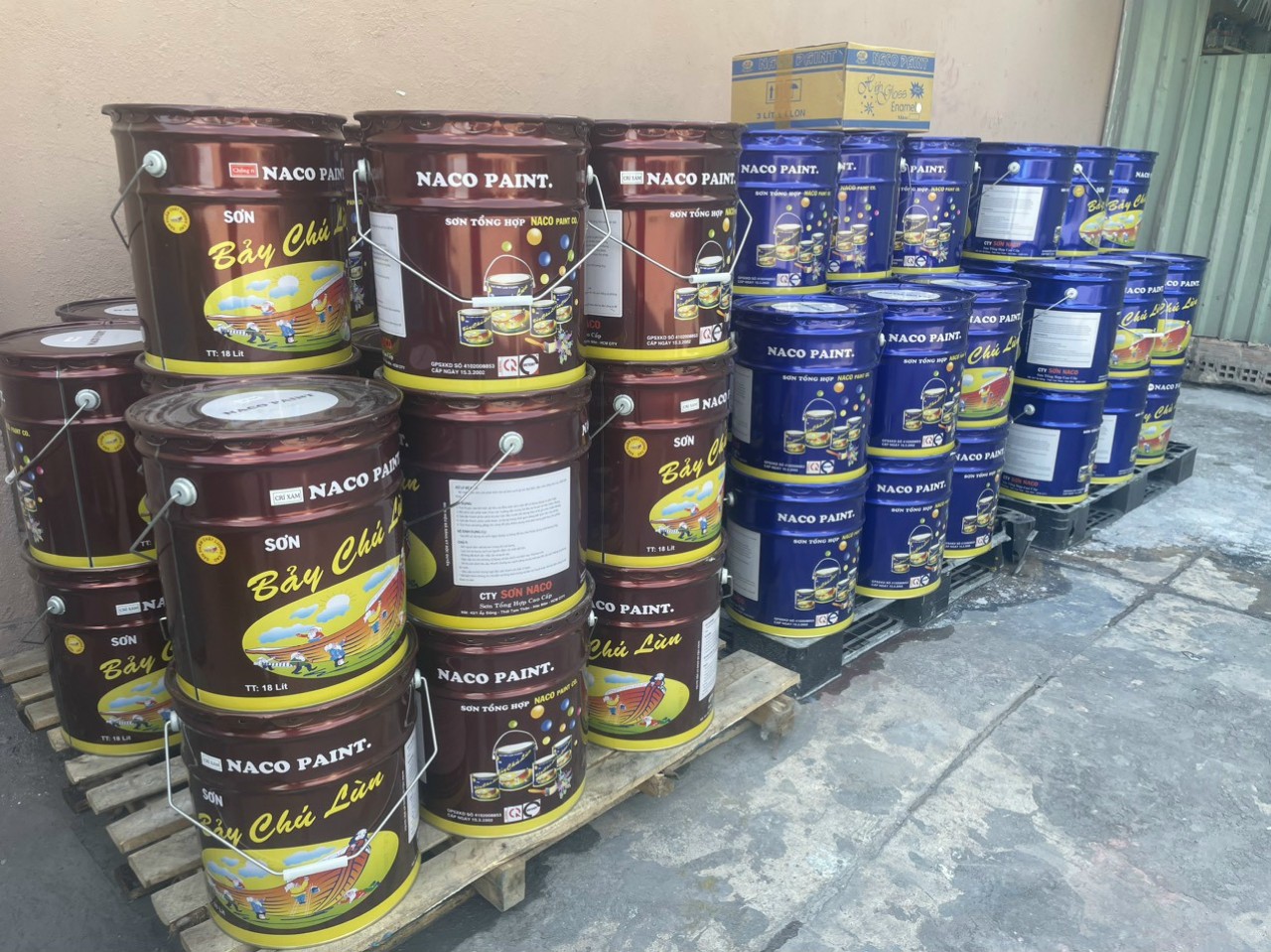 Đại lý bán sơn chống rỉ Naco cho sắt giá rẻ tại HCM