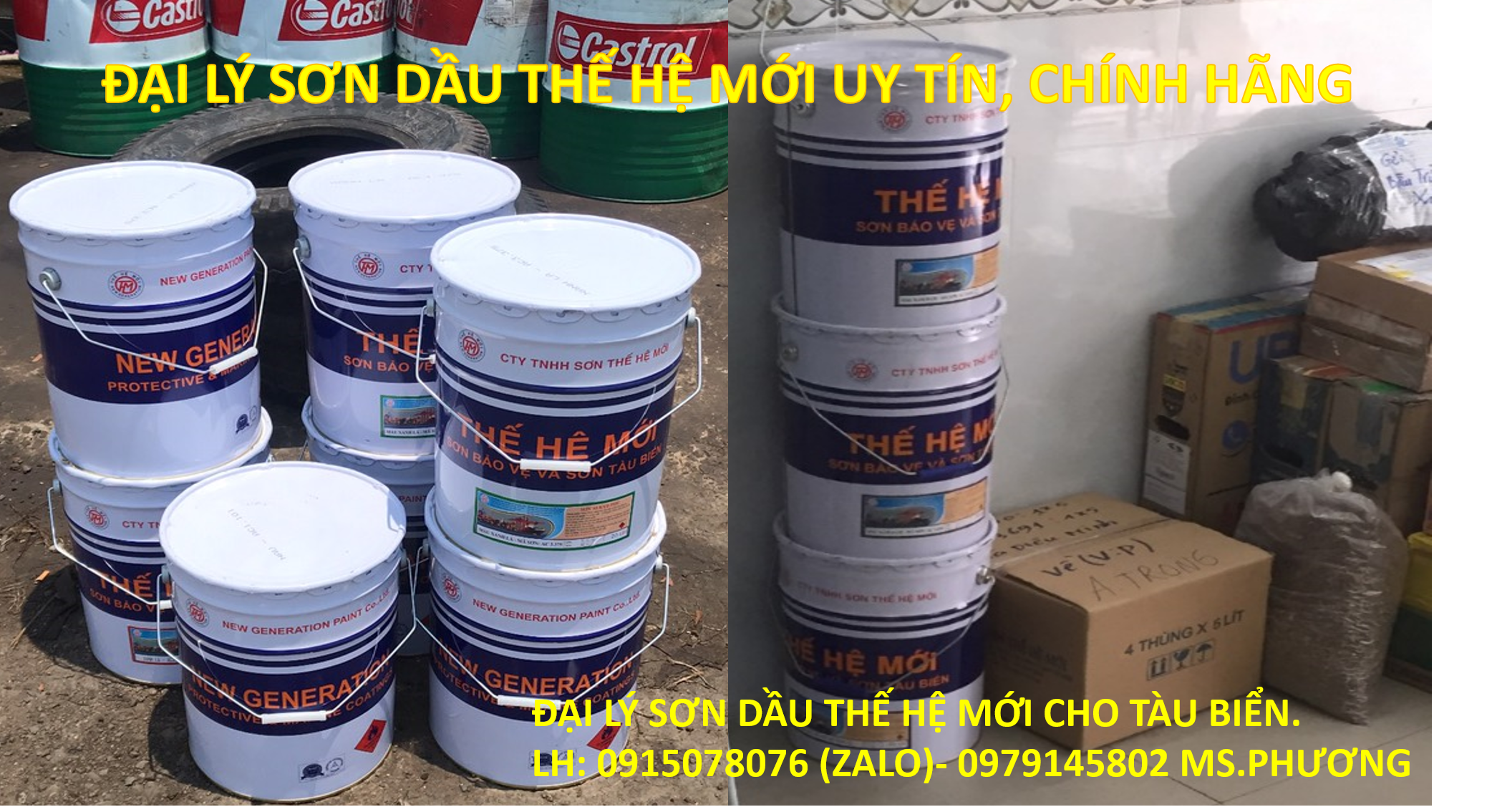 Đại lý bán sơn dầu giá rẻ cho sắt thép tại HCM
