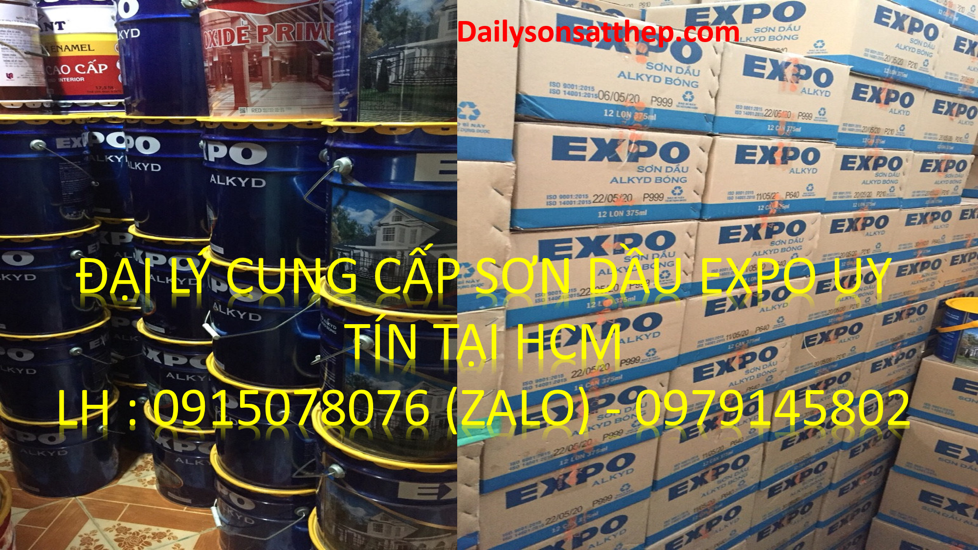 Hướng dẫn sử dụng sơn dầu Expo 17.75L hiệu quả