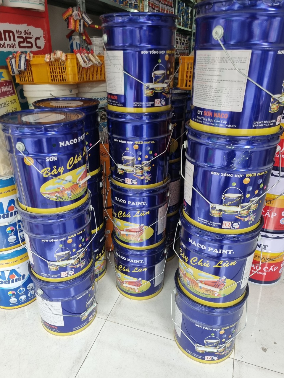 Đại lý sơn alkyd cho sắt thép giá rẻ uy tín