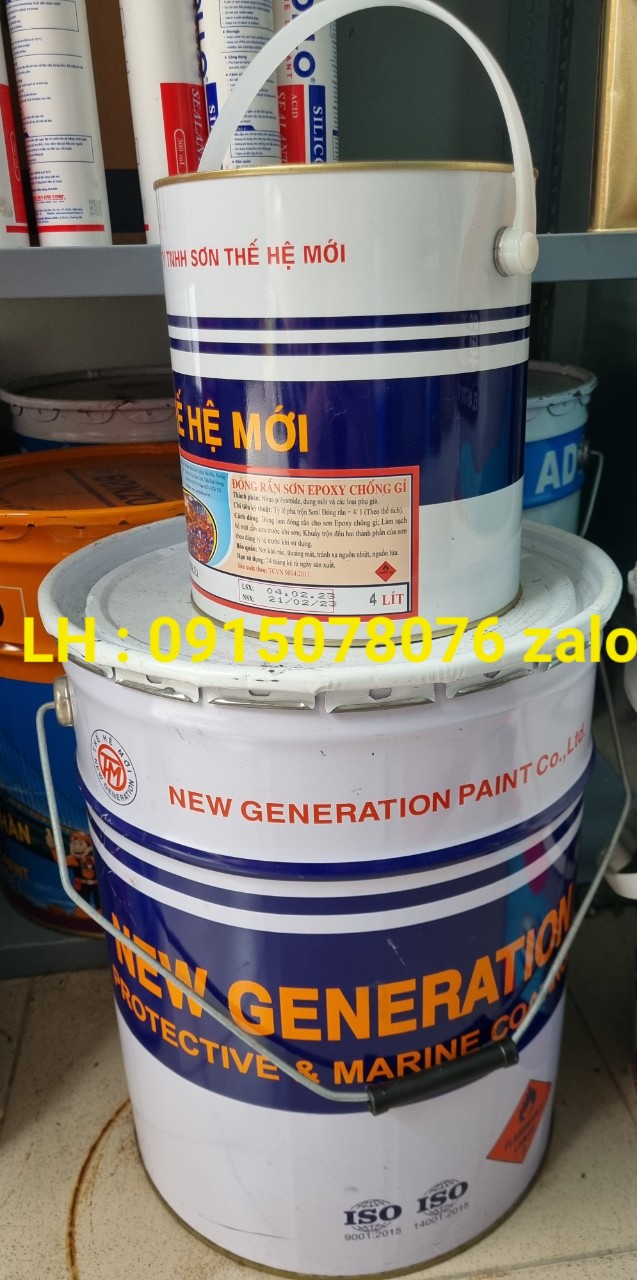 Đại lý sơn chống rỉ epoxy Thế Hệ Mới cho sắt