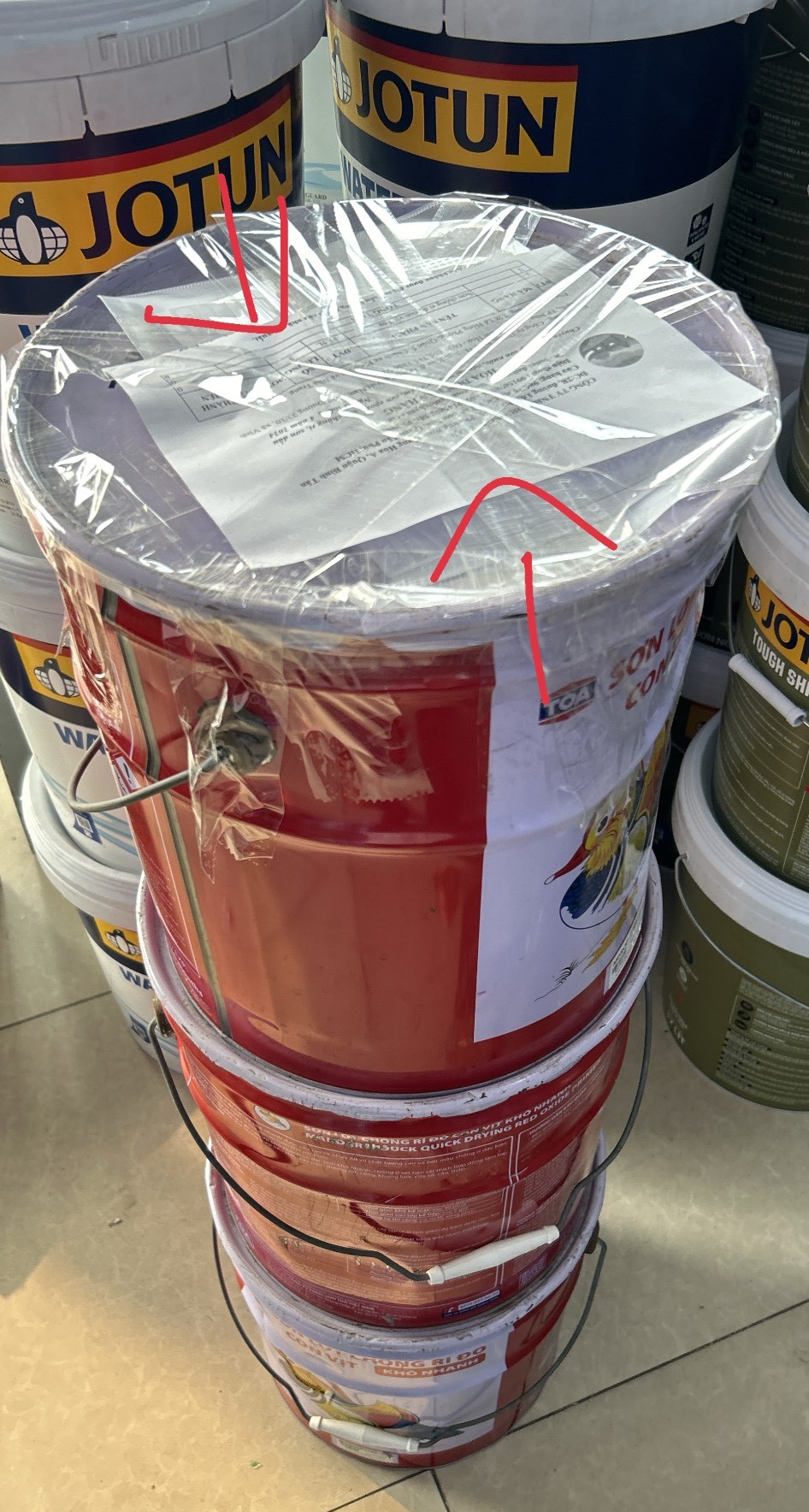 Đại lý sơn chống rỉ Toa tại HCM