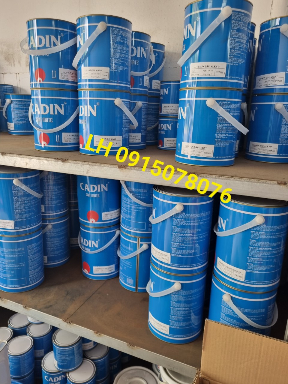 Đại lý sơn dầu Cadin giá rẻ cho sắt tại HCM