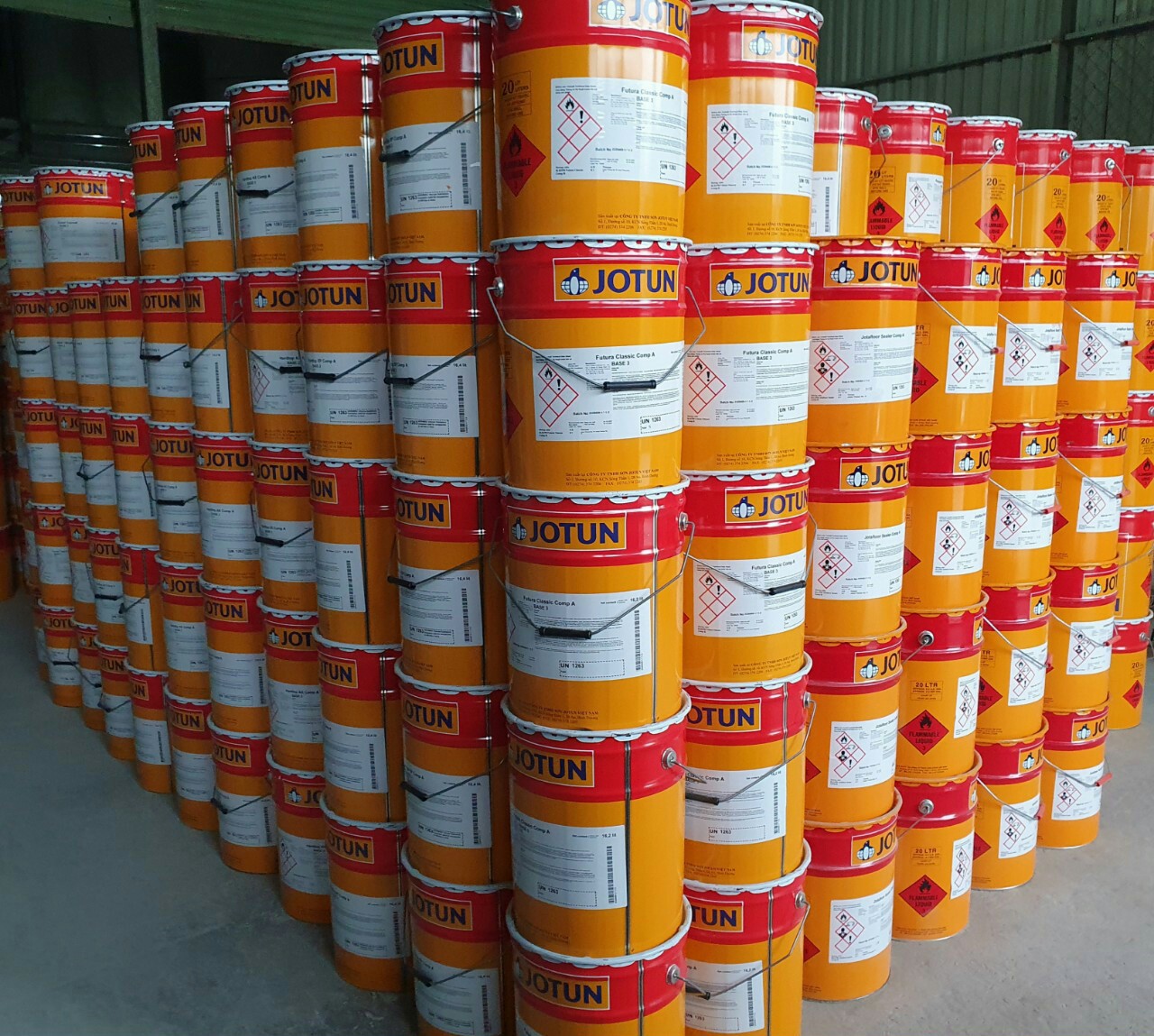 Đại lý phân phối sơn dầu Jotun thùng 20L chính hãng