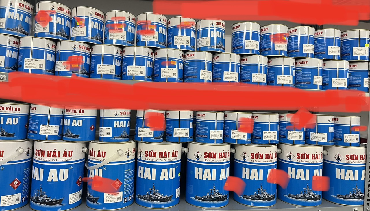 Đại lý sơn epoxy Hải Âu xám sáng EP752 tại HCM