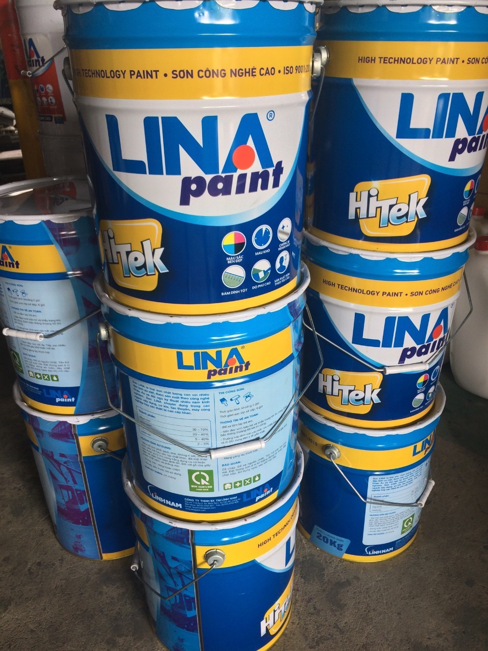 Đại lý sơn Lina cho sắt thép giá rẻ nhất