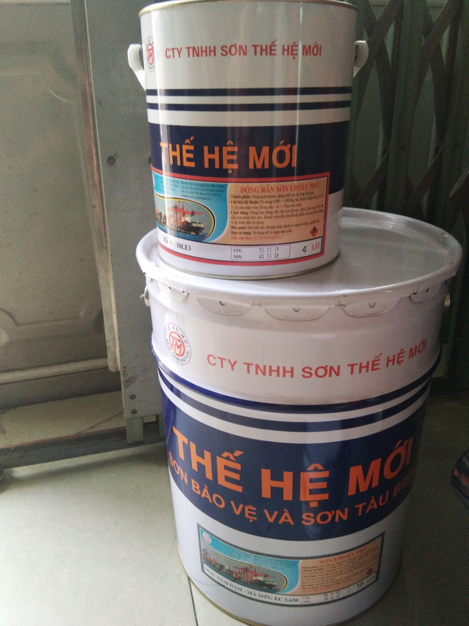 Đại lý sơn phủ Epoxy Thế Hệ Mới cho sàn bê tông