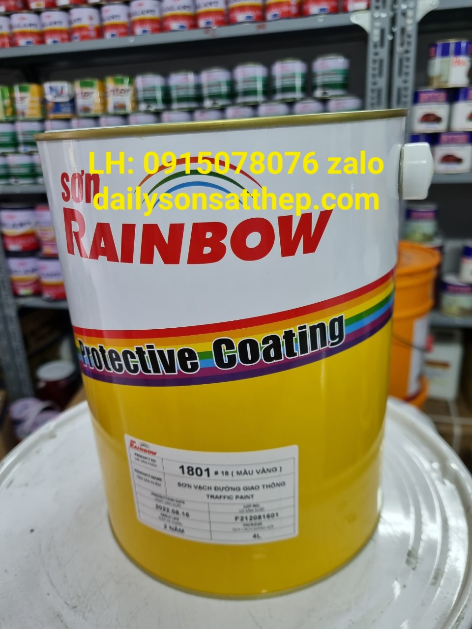 Đại lý sơn Rainbow chính hãng nhà máy tại HCM