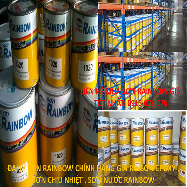 Đại lý sơn Rainbow tại TP HCM, uy tín giá rẻ