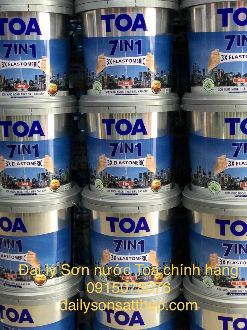 Đại lý sơn Toa ngoại thất cao cấp
