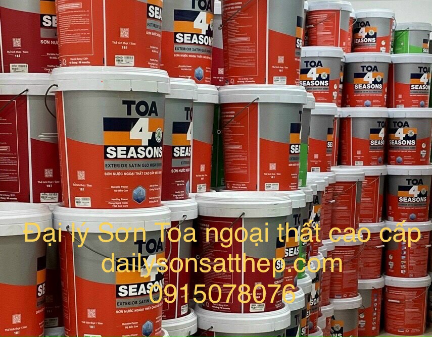 Đại lý sơn Toa ngoại thất trung cấp