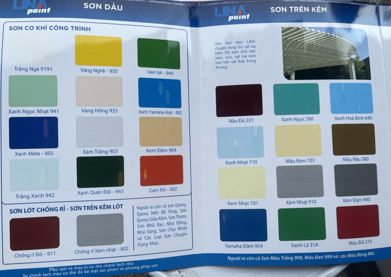 Đại lý sơn vân bông Lina giá rẻ tại HCM