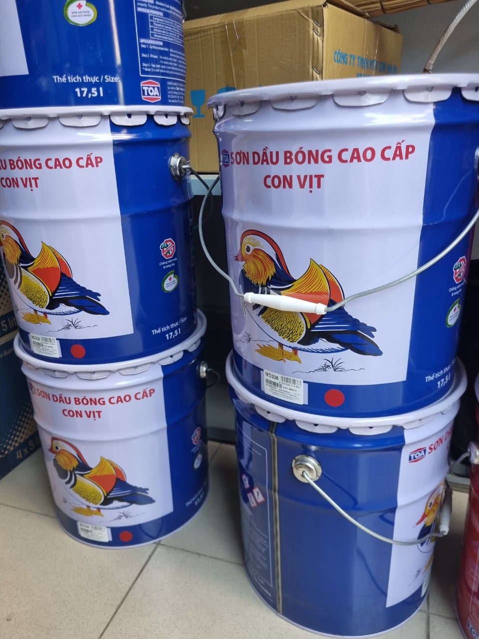 Địa chỉ mua sơn dầu Toa uy tín ở HCM
