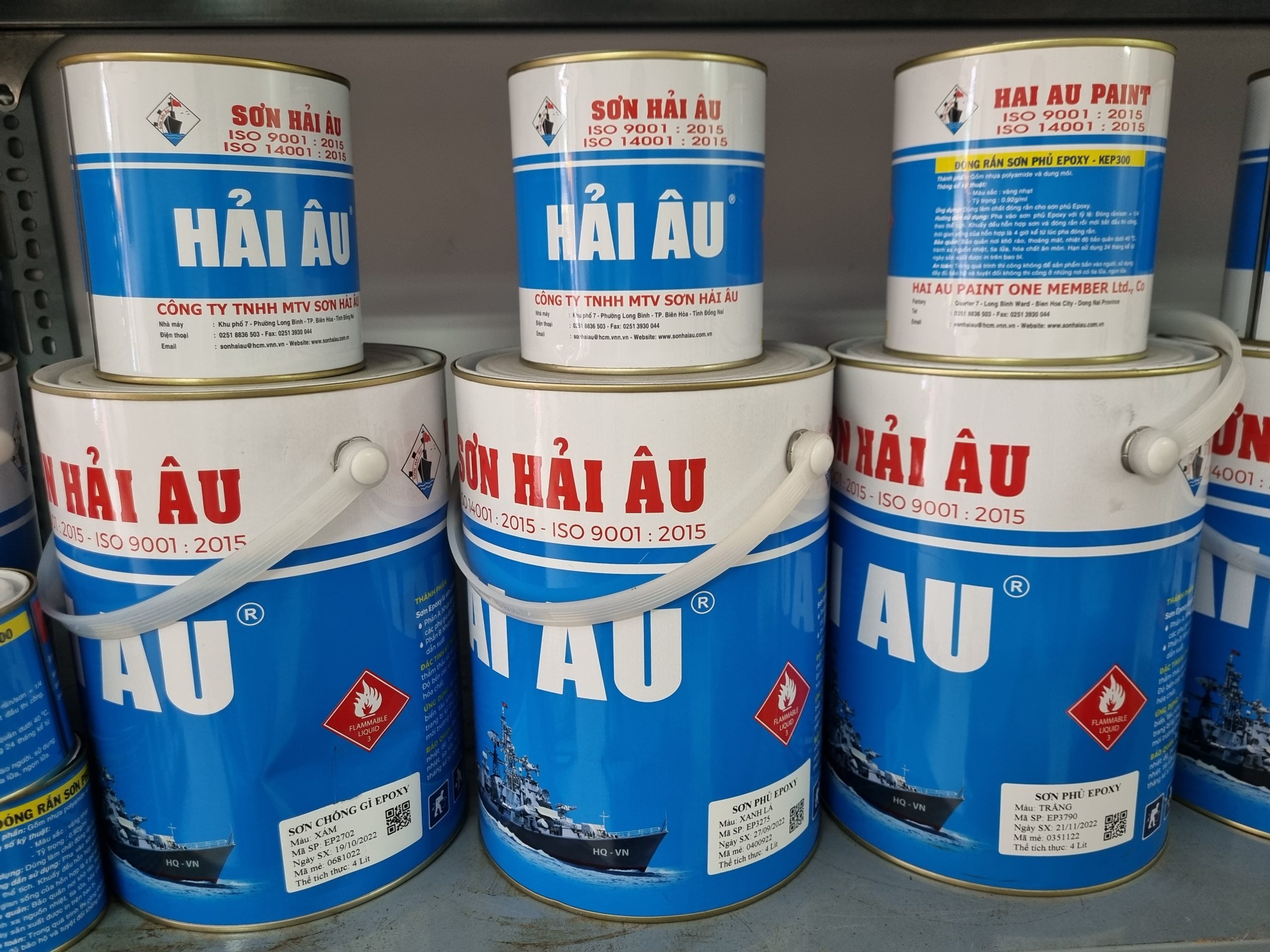 EP2702 Hải Âu – Sơn lót chống rỉ tiên tiến cho thép và kết cấu kim loại