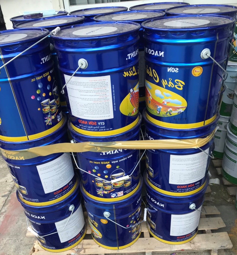 Mua sơn epoxy giá rẻ kinh tế Naco cho sắt thép ở HCM