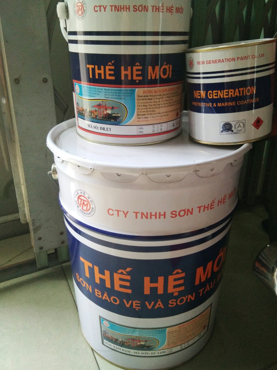 Mua sơn Epoxy kẽm Thế Hệ Mới tại HCM