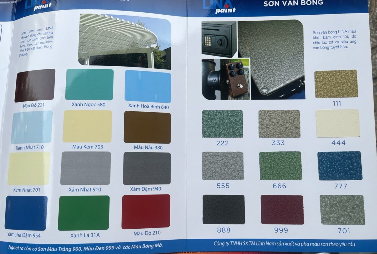 Mua sơn  vân bông Lina giá rẻ tại HCM