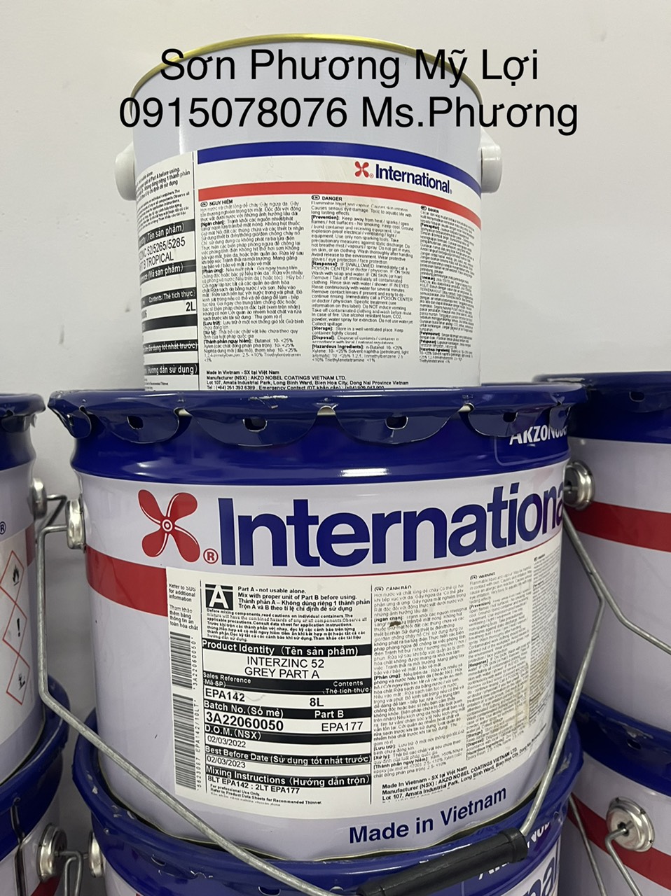 Nhà Cung Cấp Sơn Lót Interzinc 52 Chống Rỉ Sét Vượt Trội