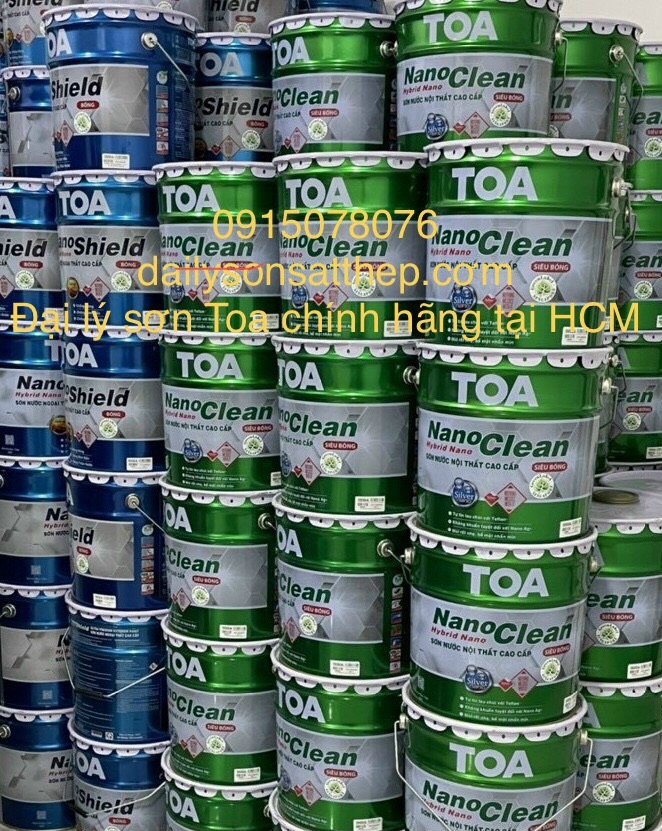 Nhà phân phối sơn tường nhà hãng sơn Toa chính hãng