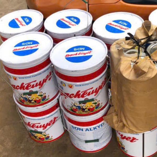 Sơn sắt mạ kẽm 1 thành phần 1K Benzo màu K011 3L, 17.5L