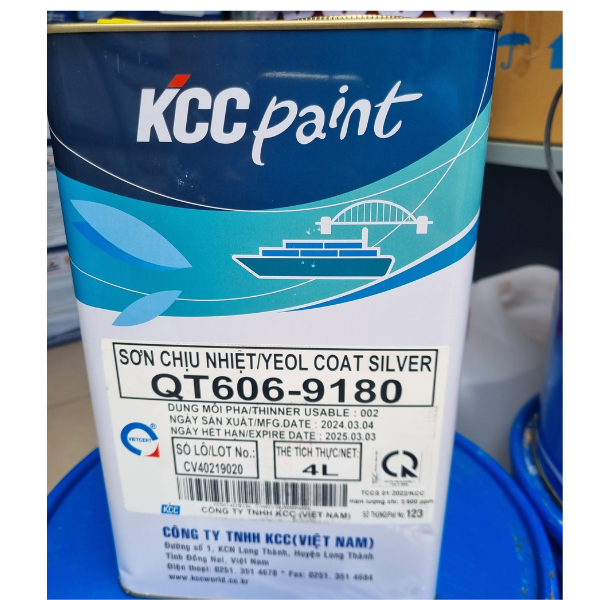 Đại lý sơn chịu nhiệt KCC uy tín, giá tốt tại HCM