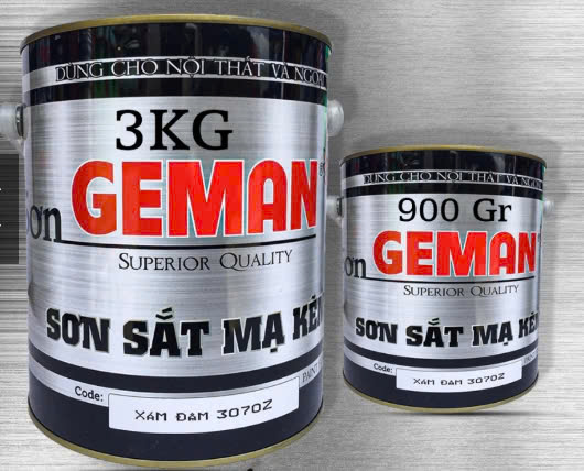 Địa chỉ nhà phân phối sơn German sắt thép chính hãng