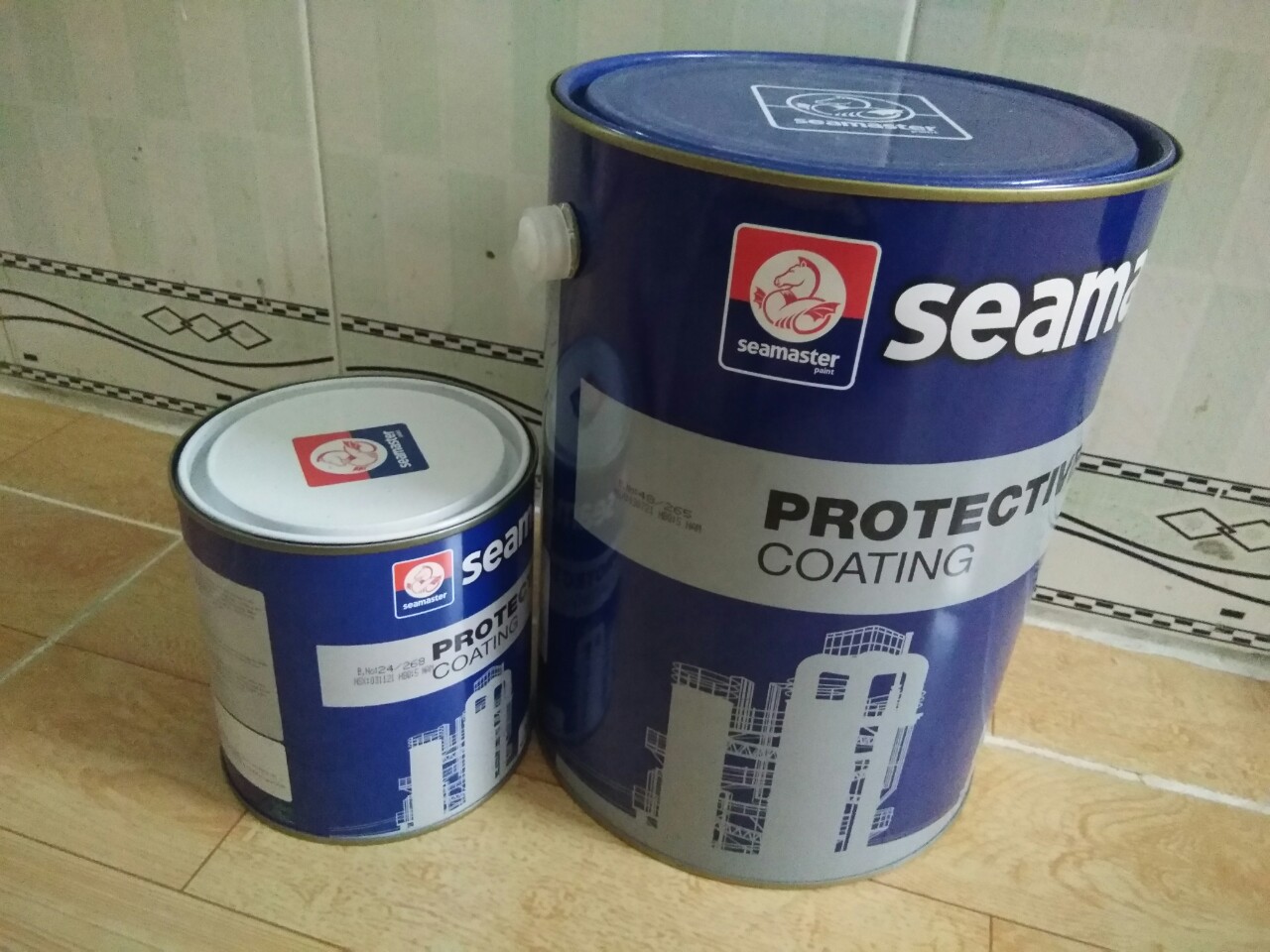 Sơn Epoxy hai thành phần cho sàn bê tông
