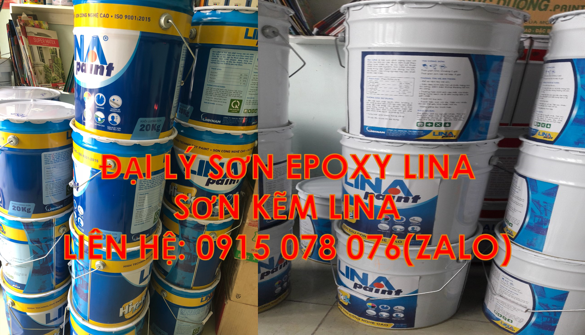 Sơn epoxy Lina cho sàn nhà xưởng giá rẻ