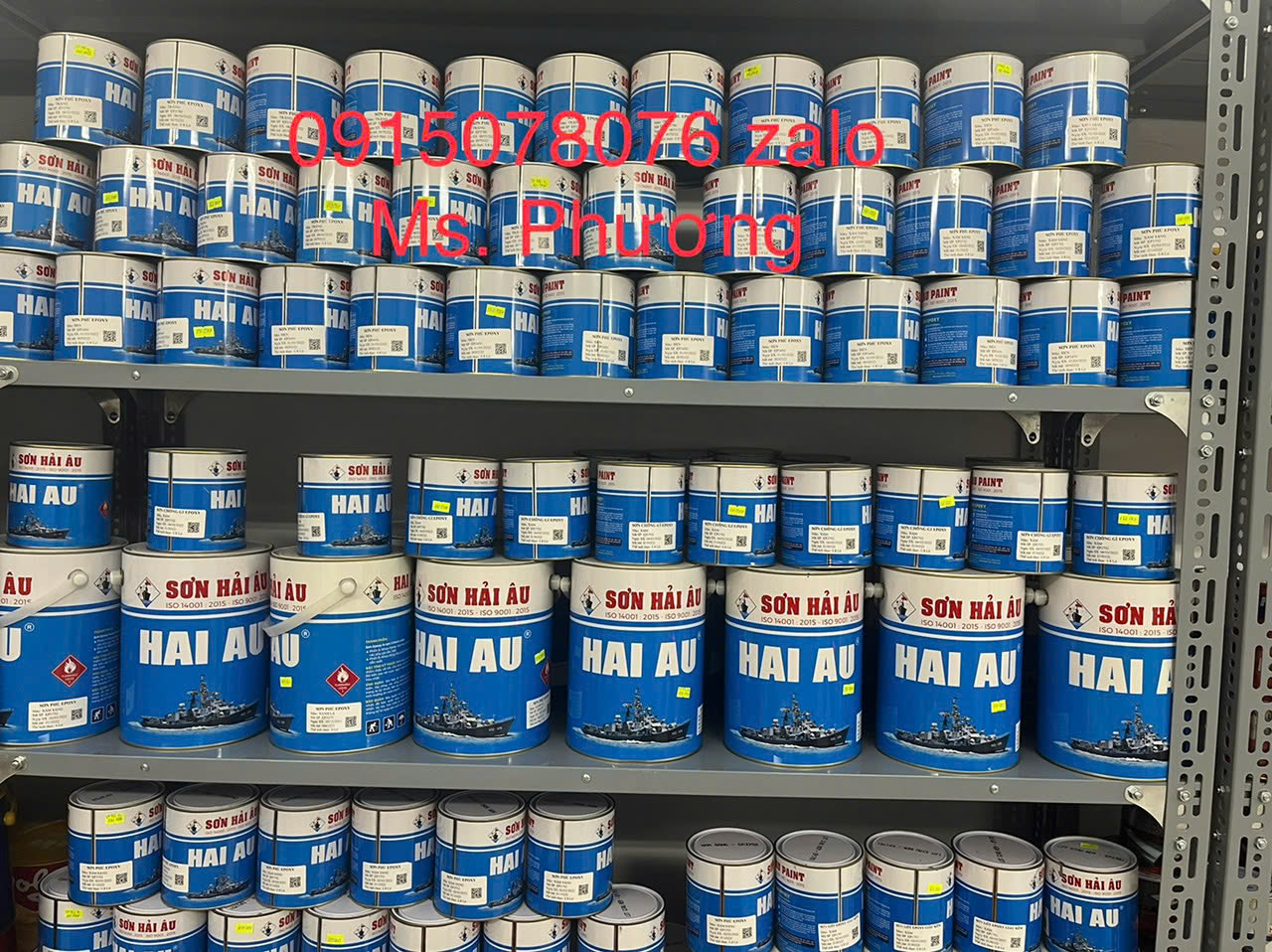 Sơn epoxy Hải Âu EP3761 xám – Giải pháp bền mặt sàn