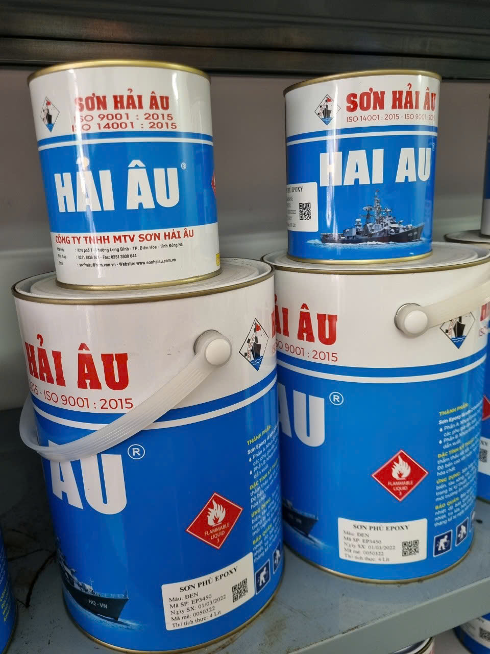 Sơn epoxy Hải Âu chính hãng tại HCM – Giá cạnh tranh