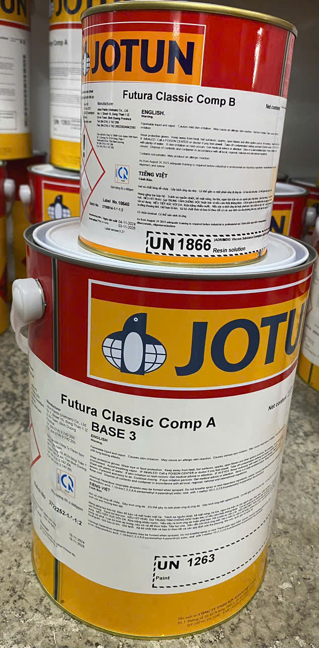 Sơn Jotun Futura Classic Epoxy Phù Hợp Cho Kết Cấu Thép