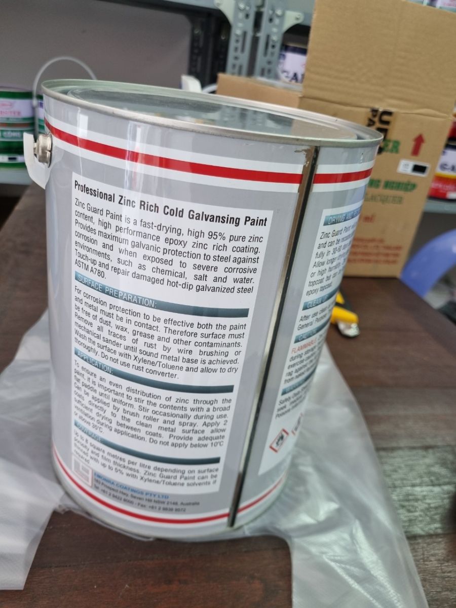 Sơn ZG400 dùng cho kết cấu thép ngoài trời có tốt?