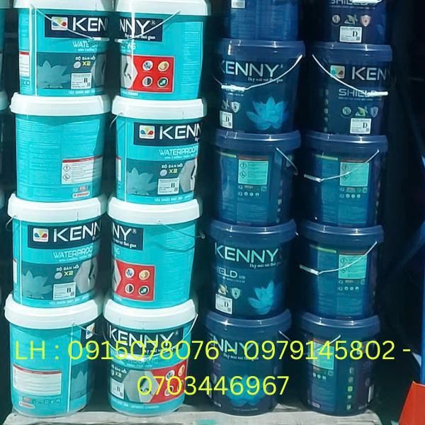 Sơn sắt mạ kẽm 1 thành phần 1K Benzo màu xanh K530 3L, 17.5L