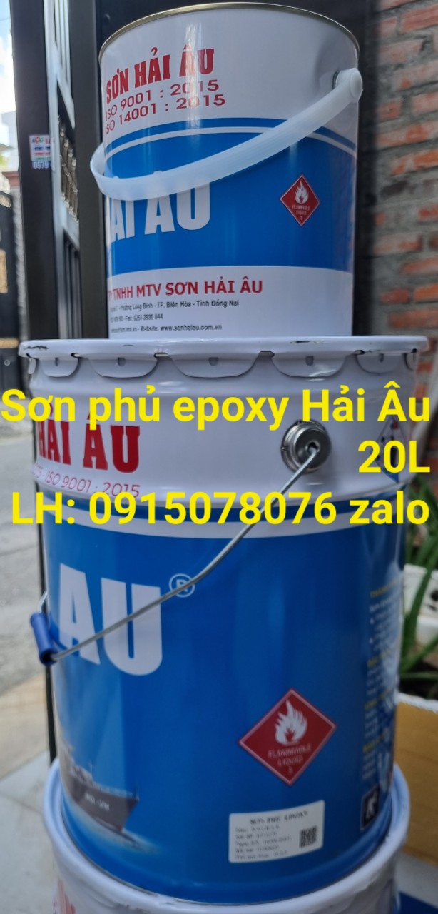 Sơn phủ Epoxy hai thành phần Hải Âu chất lượng cao