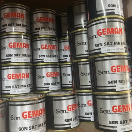 Sơn Geman Trắng Mờ: Lựa Chọn Cho Sắt Kẽm