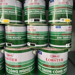 Sơn Dầu Bóng Cao Cấp Geman Màu Nhũ Bạc, Đồng, Trắng Bóng, Trắng Mờ 19kg